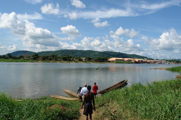 Der Ubangi, der gröte Nebenfluss des Kongo (c) Pete Chirico